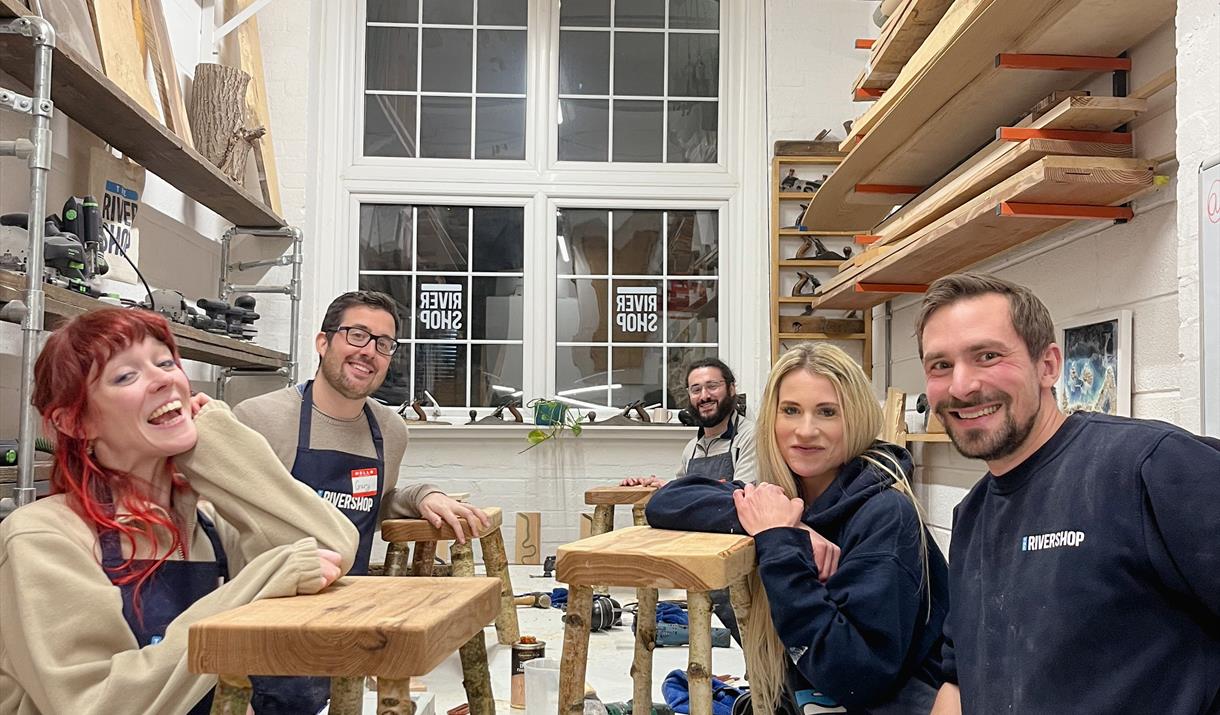 Carpentry Course: Wildwood Bench Crafting at Thames Side Studios