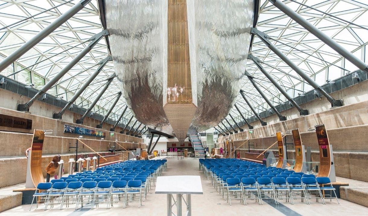 Theatre style in Dry Berth space at Cutty Sark