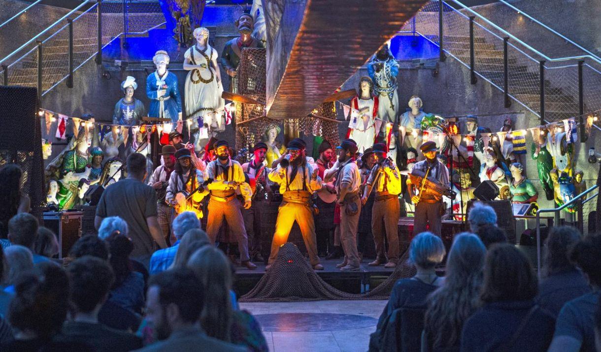 Sail back in time with Cutty Sark for a night of traditional seafaring music underneath the historic tea clipper