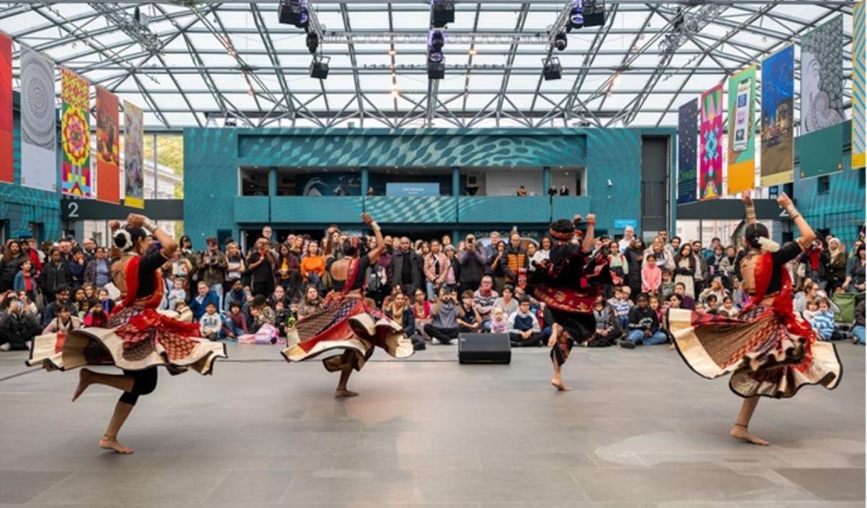 From traditional dances to group workshops, head to the redesigned Ocean Court space to take in the vibrant atmosphere