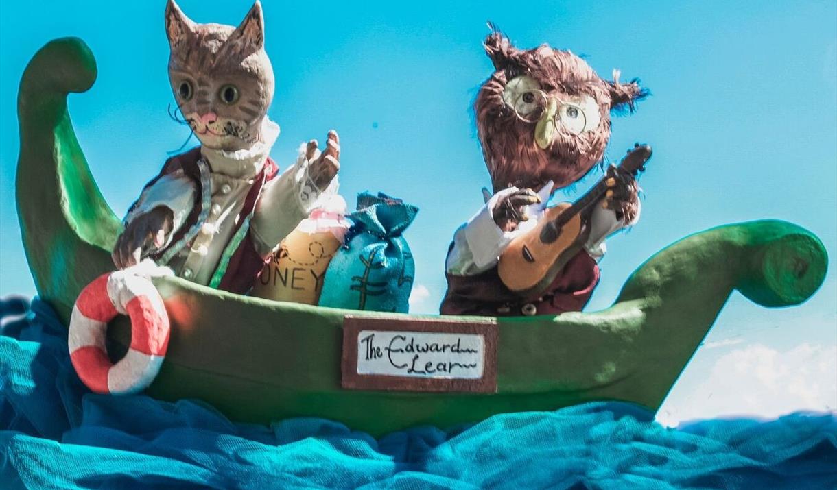Open your mind and step inside Edward Lear’s brilliantly anarchic world of nonsense rhymes and limericks