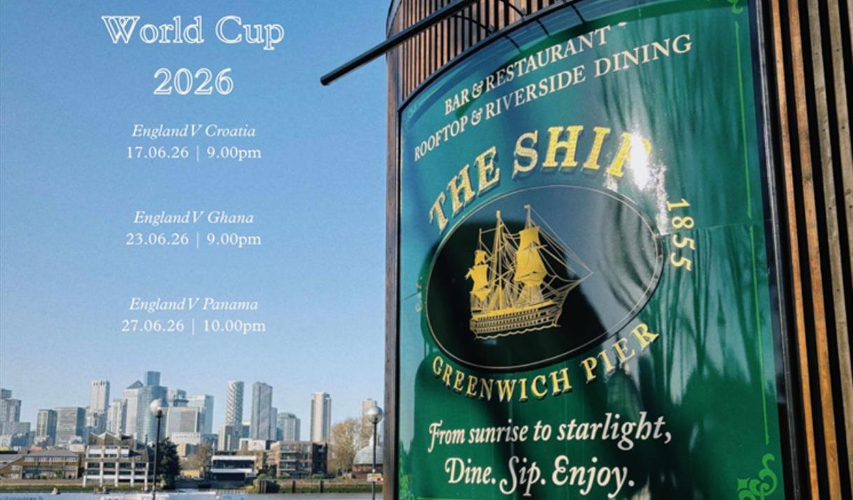 Come along to The Ship and catch every minute live on the big screen