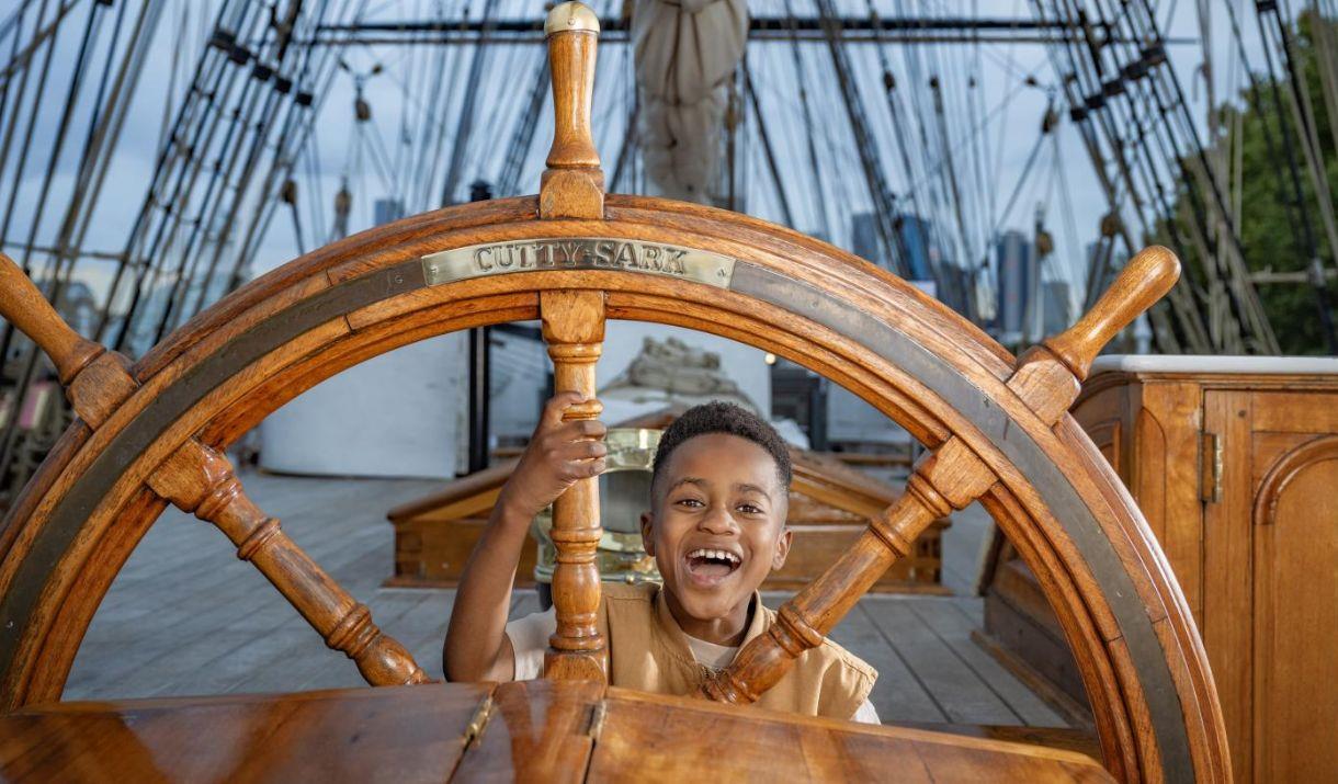 It's all happening on board Cutty Sark this May half term - discover the fun family activities you can enjoy on the iconic tea clipper
