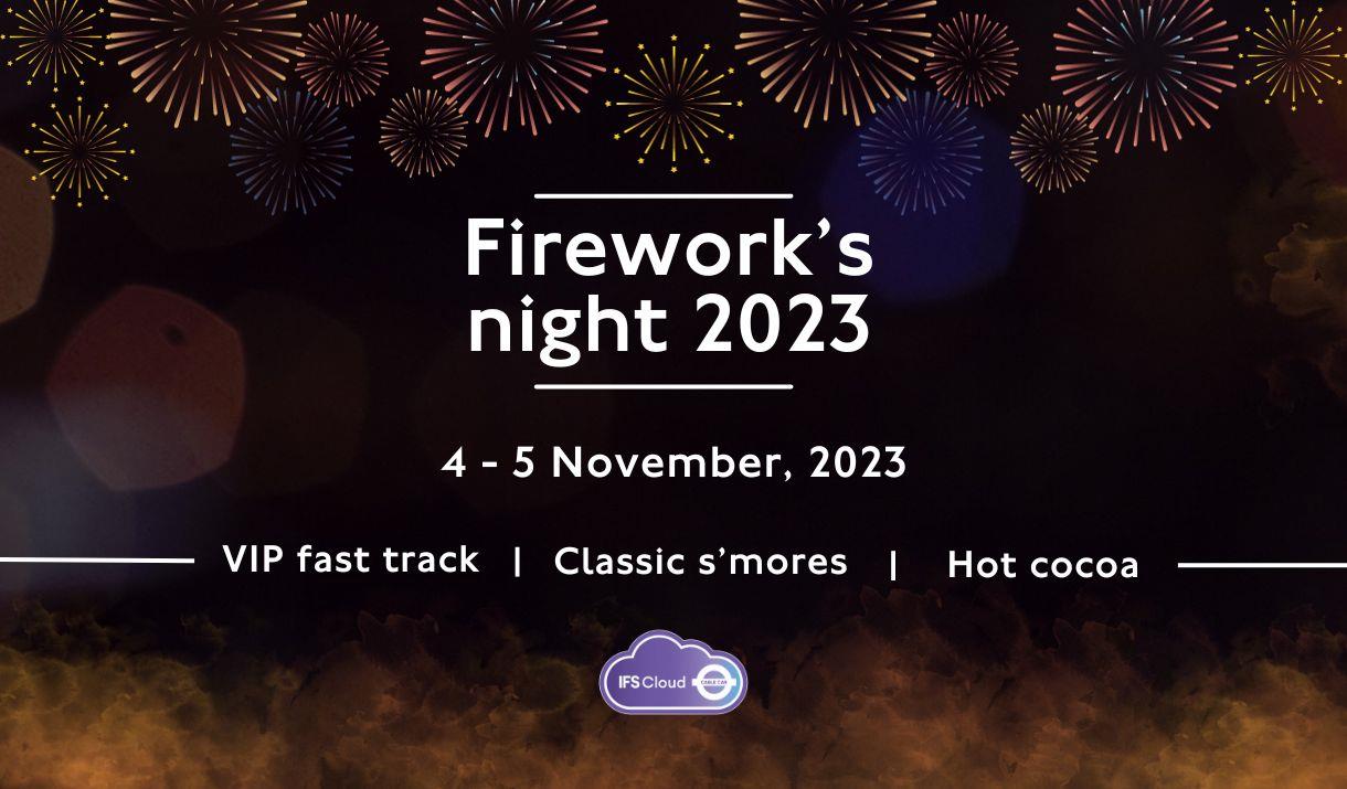 View London's fireworks displays this Bonfire night in style from the IFS Cloud Cable Car