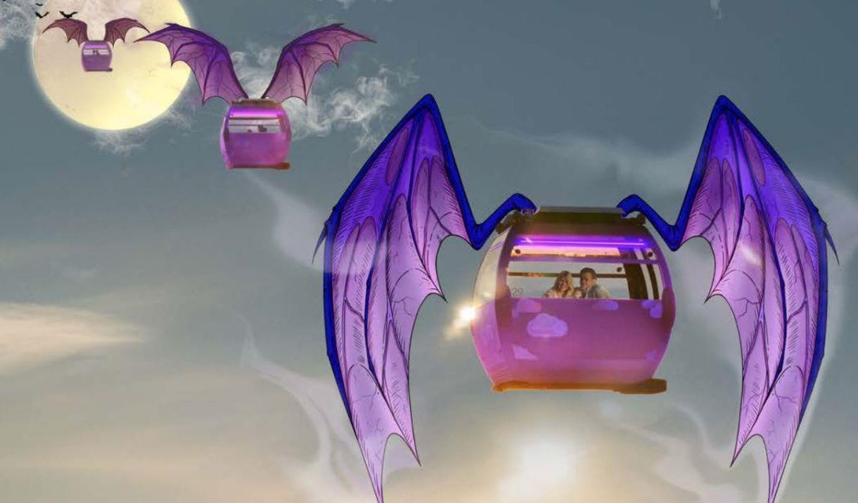 Fly over the Thames on IFS Cloud Cable Car this Halloween
