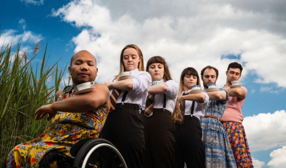Six striking dancers collide in an uplifting dance riot set to an exclusive art rock soundtrack by Hannah Miller of Moulettes.