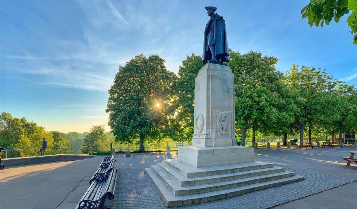 General Wolfe statue, Greenwich Park