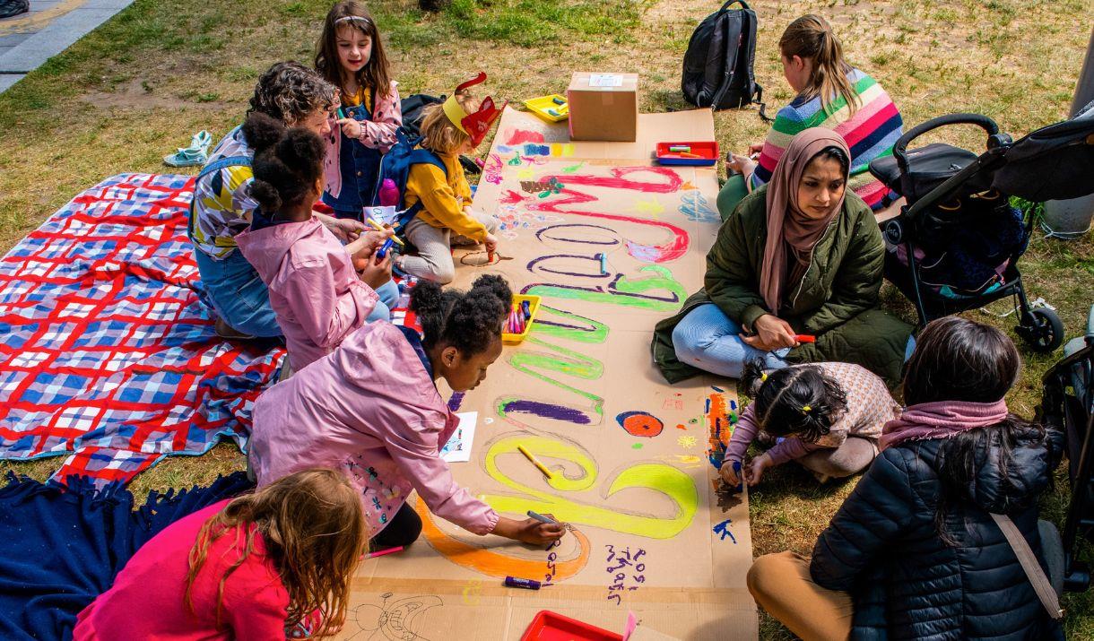 Bring your little ones and get them stuck into free arts, crafts and activities at Holiday Fun Friday