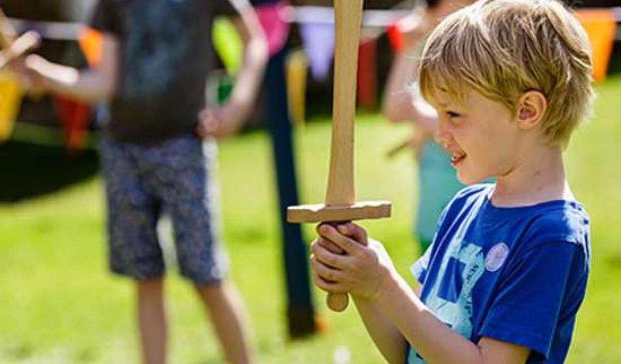 Kids ruling at Eltham Palace and Gardens this May half term.