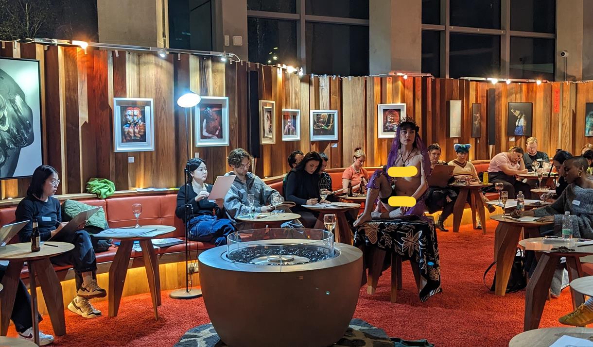 Your local life drawing club focuses on socialising, relaxation, and fun!