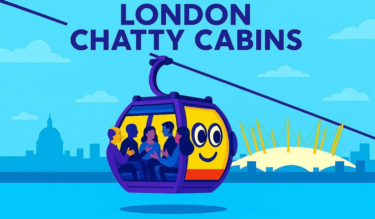 Book a trip on one of the Chatty Cabins, receive a free drink and settle in for a good chat with the other people in your cabin!