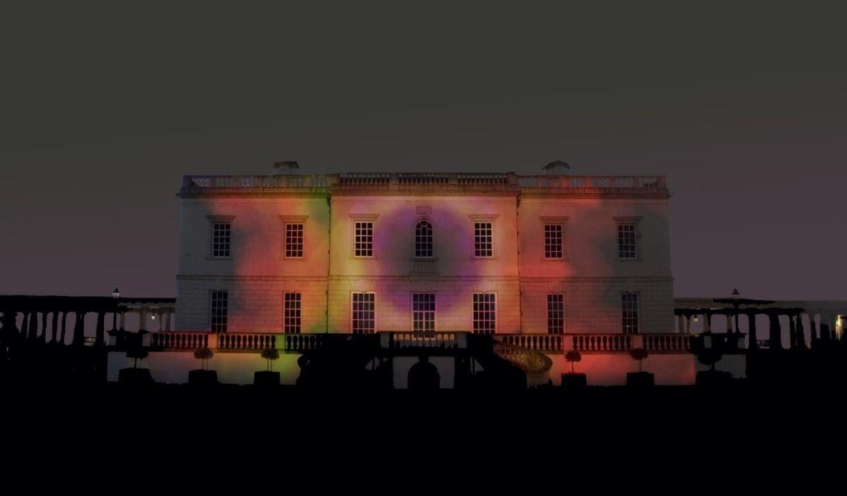 Celebrate the Lunar New Year with a light display on the majestic Queen's House