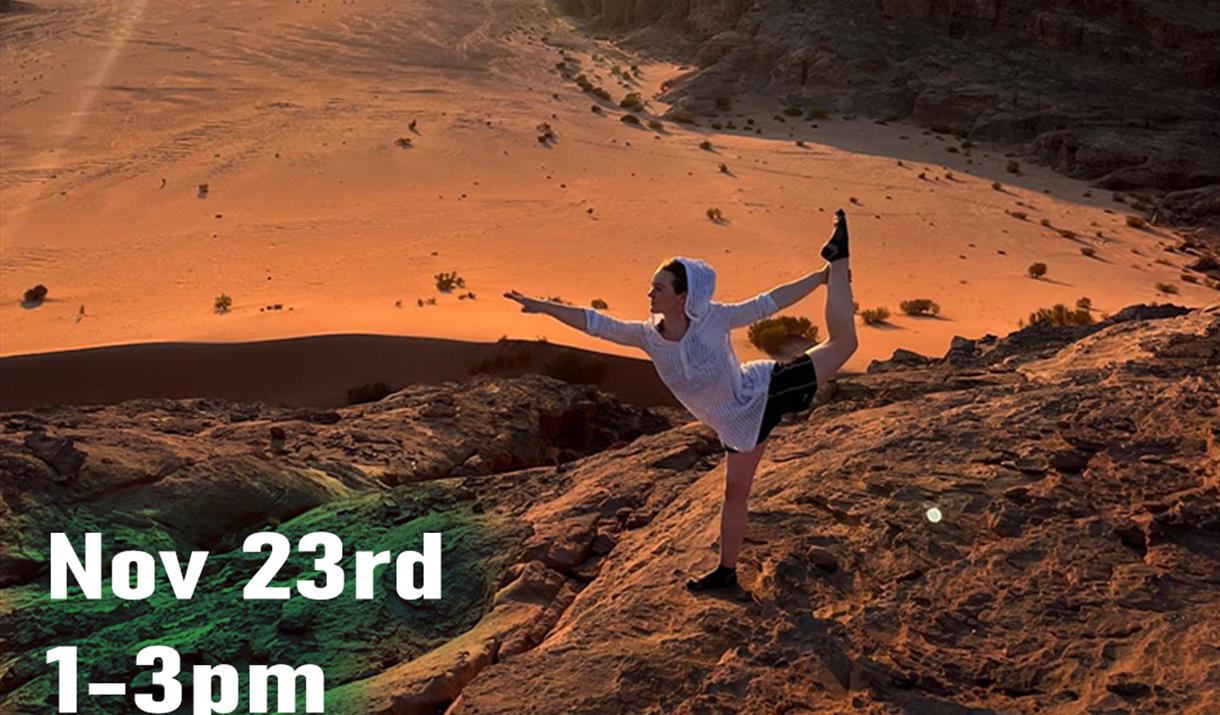 Join yoga teacher and artist Maddie Mellon for an immersive session exploring the meeting point between body and imagination