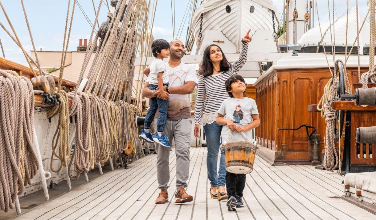 It's all happening on board Cutty Sark this May half term - discover the fun family activities you can enjoy on the iconic tea clipper