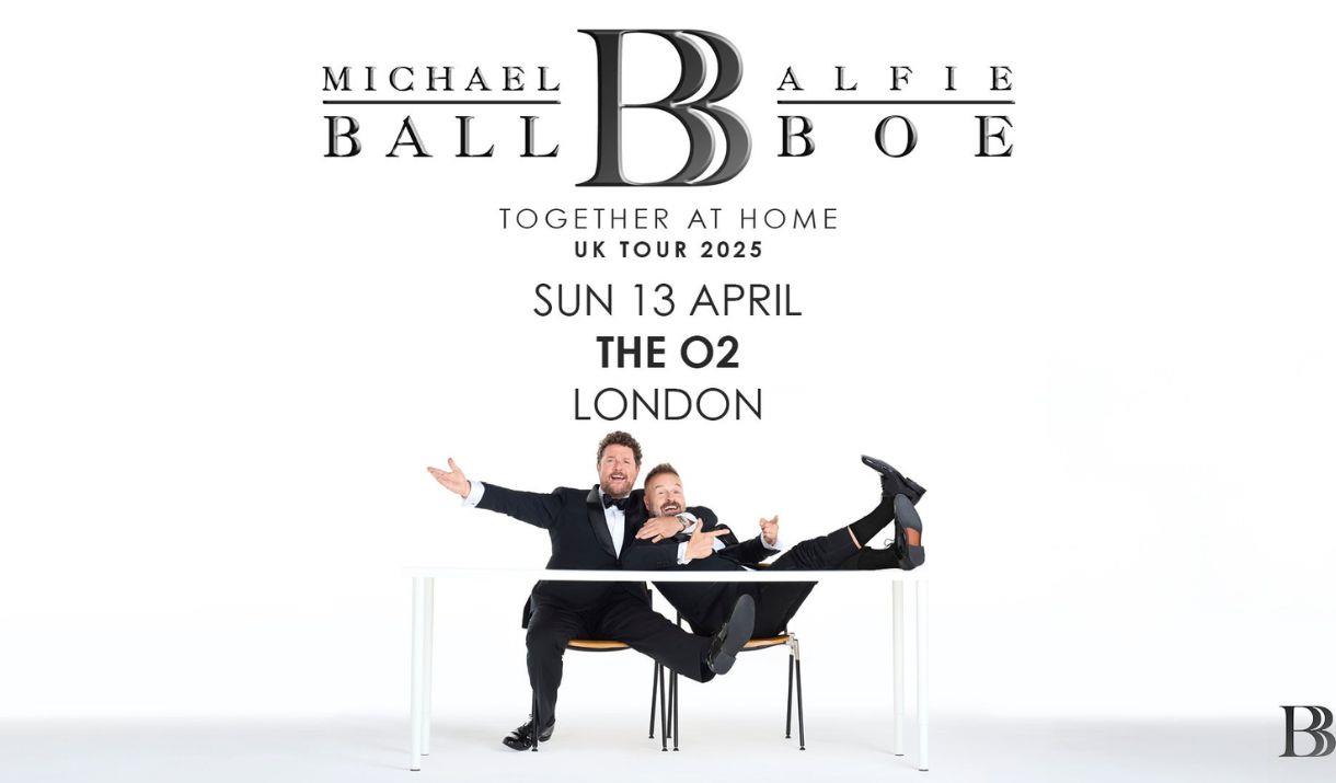 Michael Ball and Alfie Boe will be bringing their ‘Together At Home’ tour to the The O2 arena
