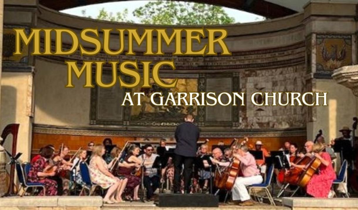 Come and enjoy a summer concert performed by Blackheath Halls Orchestra at the open-air St. George’s Garrison Church in Woolwich
