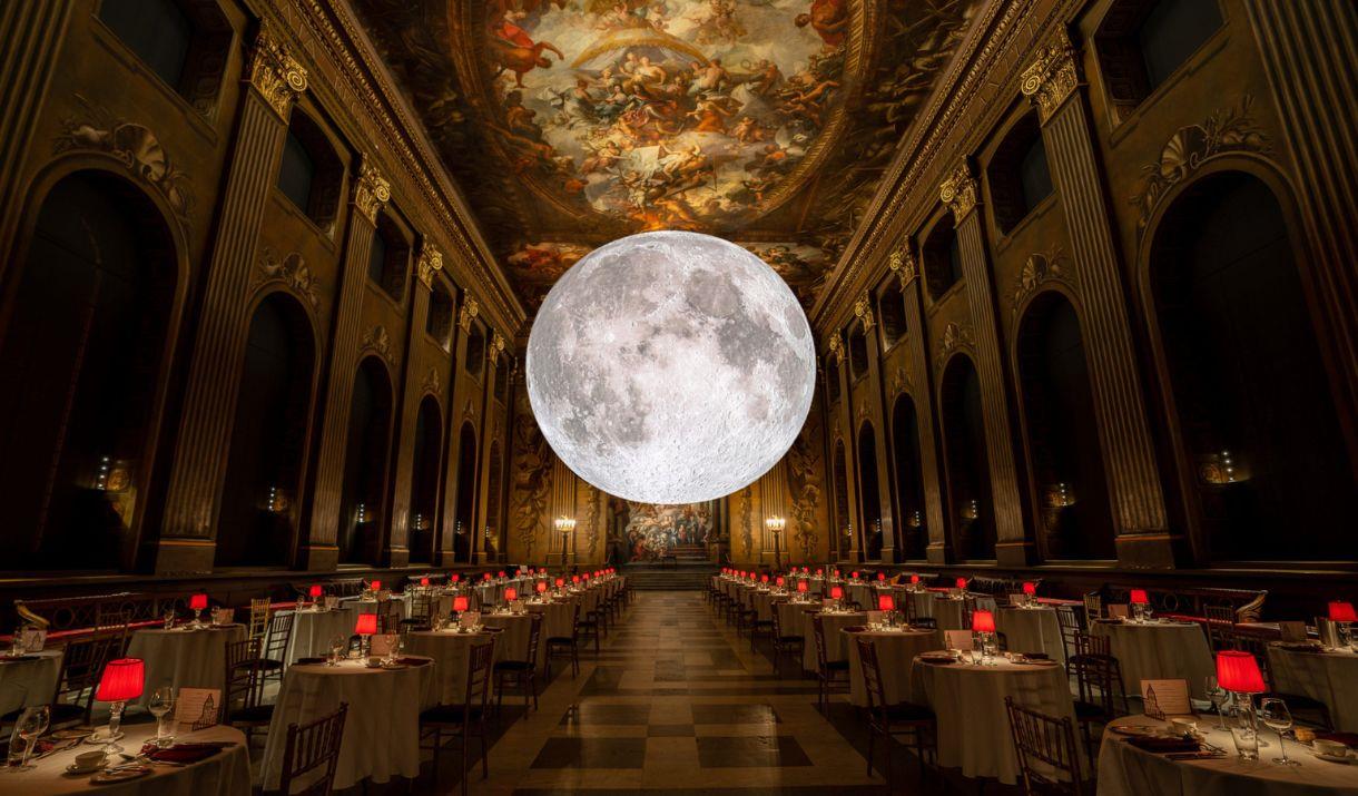An exclusive opportunity to see the glow of the moon in an epic setting