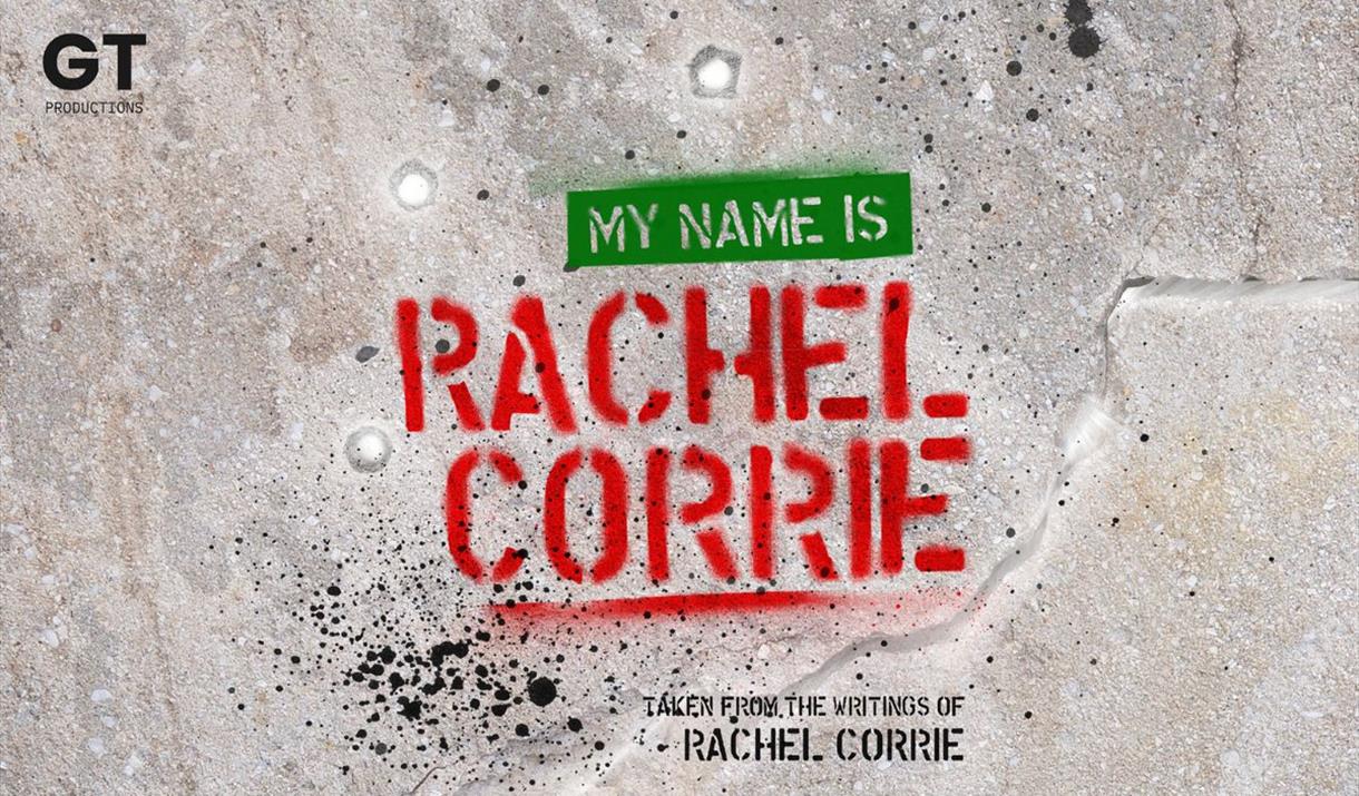 My Name is Rachel Corrie poster