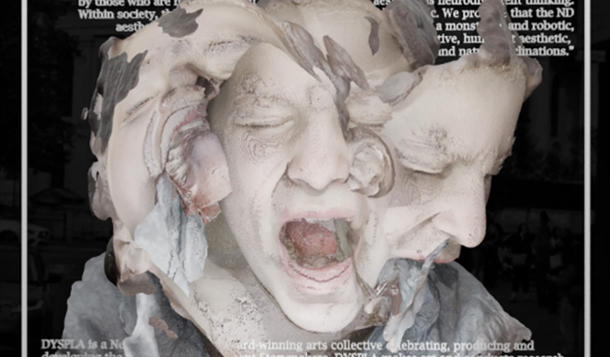 DYSPLA aims to showcase the intersectionality of contemporary art and disability aesthetics