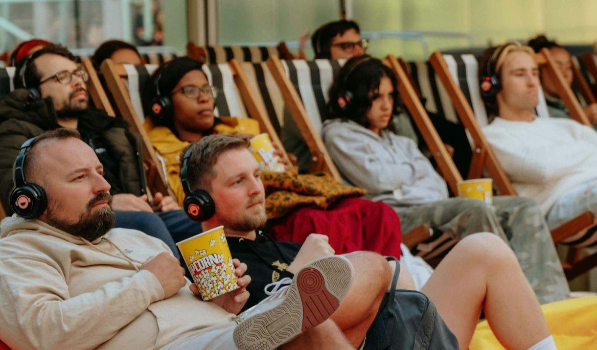 A magical summer experience: open-air cinema under the stars