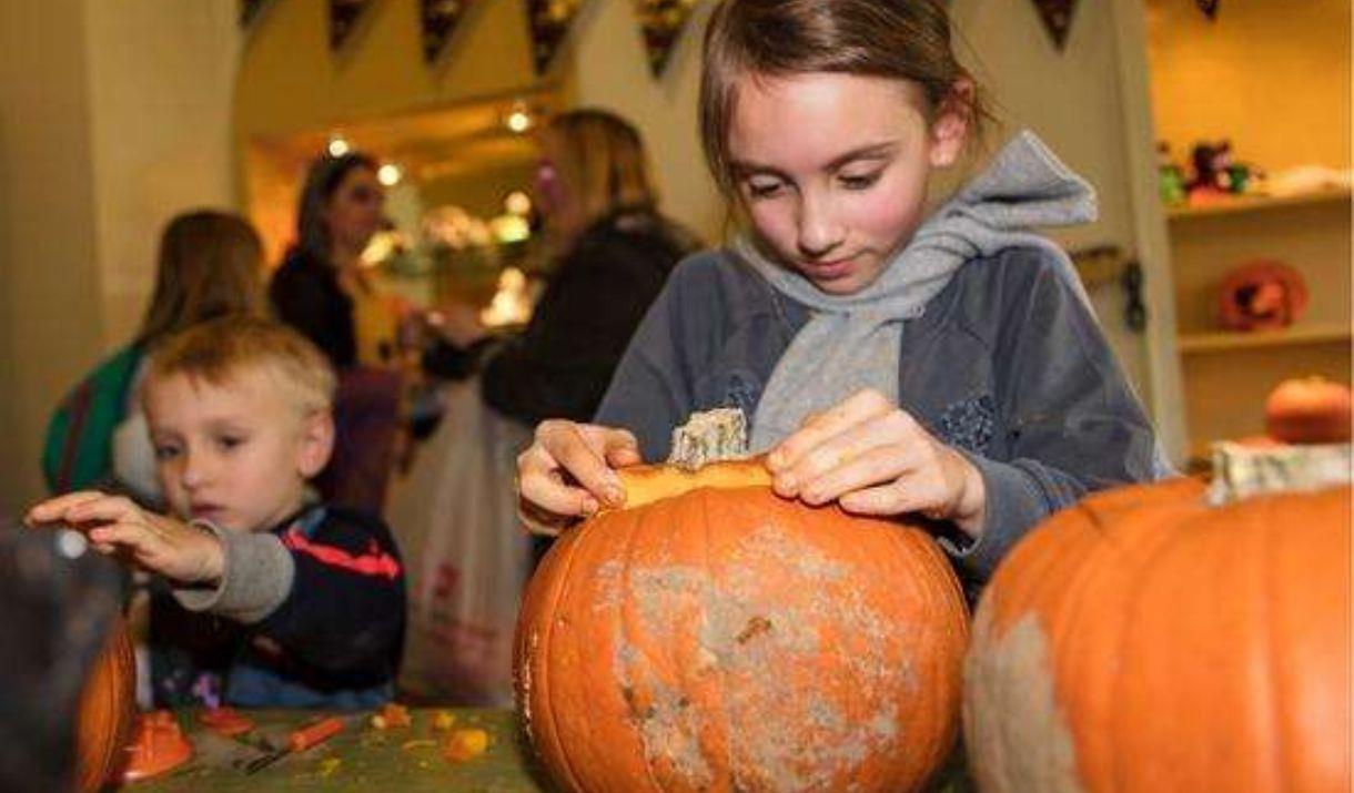 This Halloween, join one of the Pumpkin carving workshops at Eltham Palace