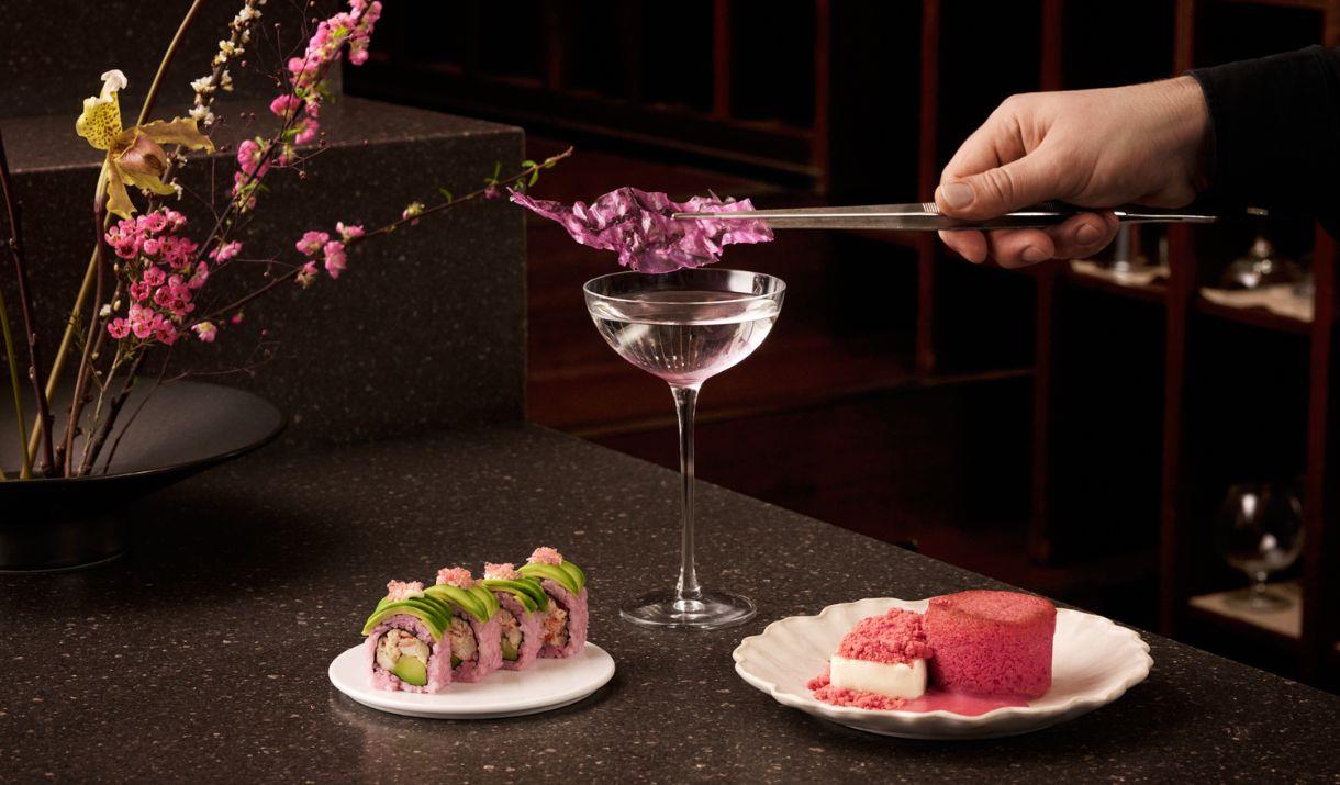 Special Sakura Menu for a limited time only