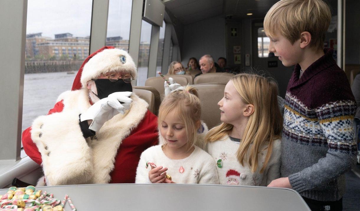 Did Santa mistake North Greenwich Pier for The North Pole?