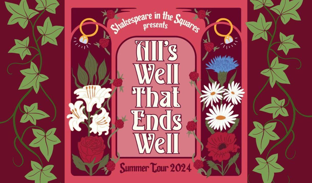 An outdoor production of 'All’s Well That Ends Well', Shakespeare’s glorious comedy with a fairytale twist and gypsy swing music