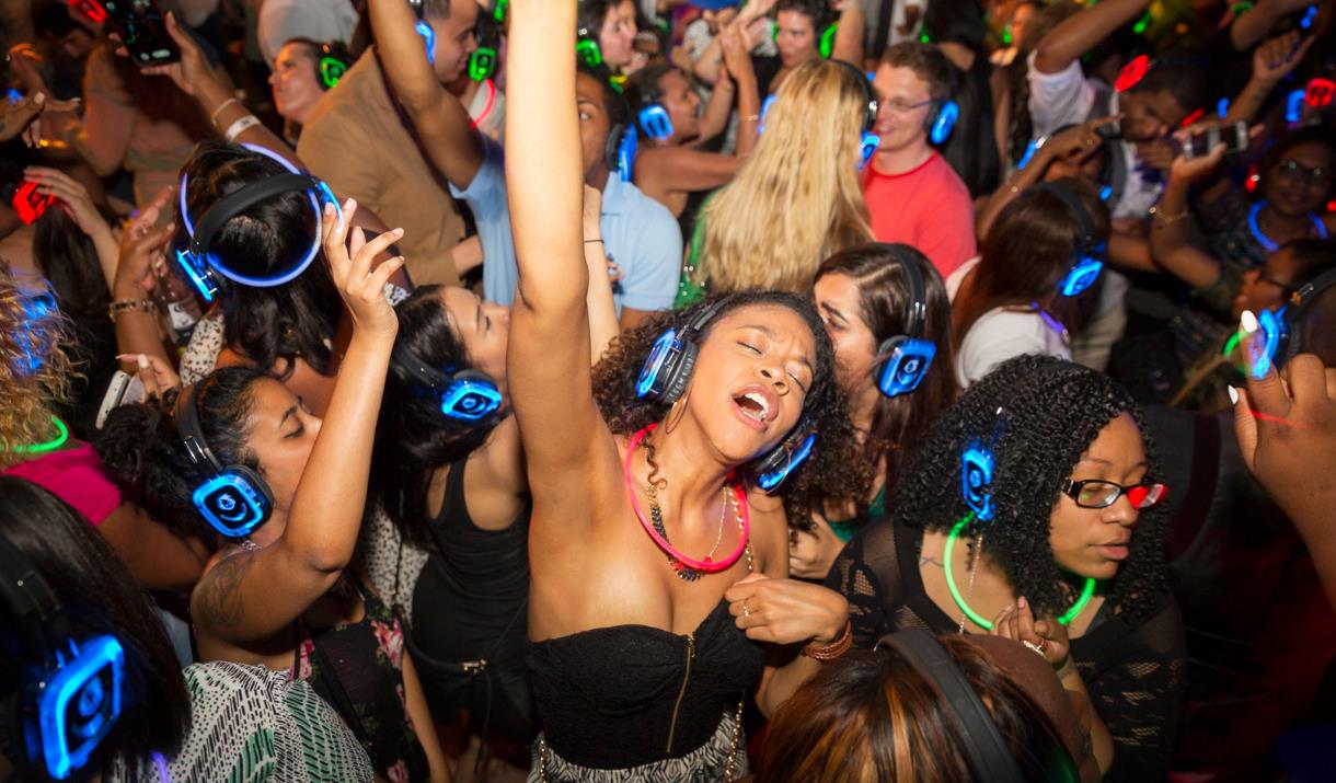 Lose yourself in an unforgettable night of music, dancing and pure feel-good energy with a choice of three live DJs in the outdoor courtyard
