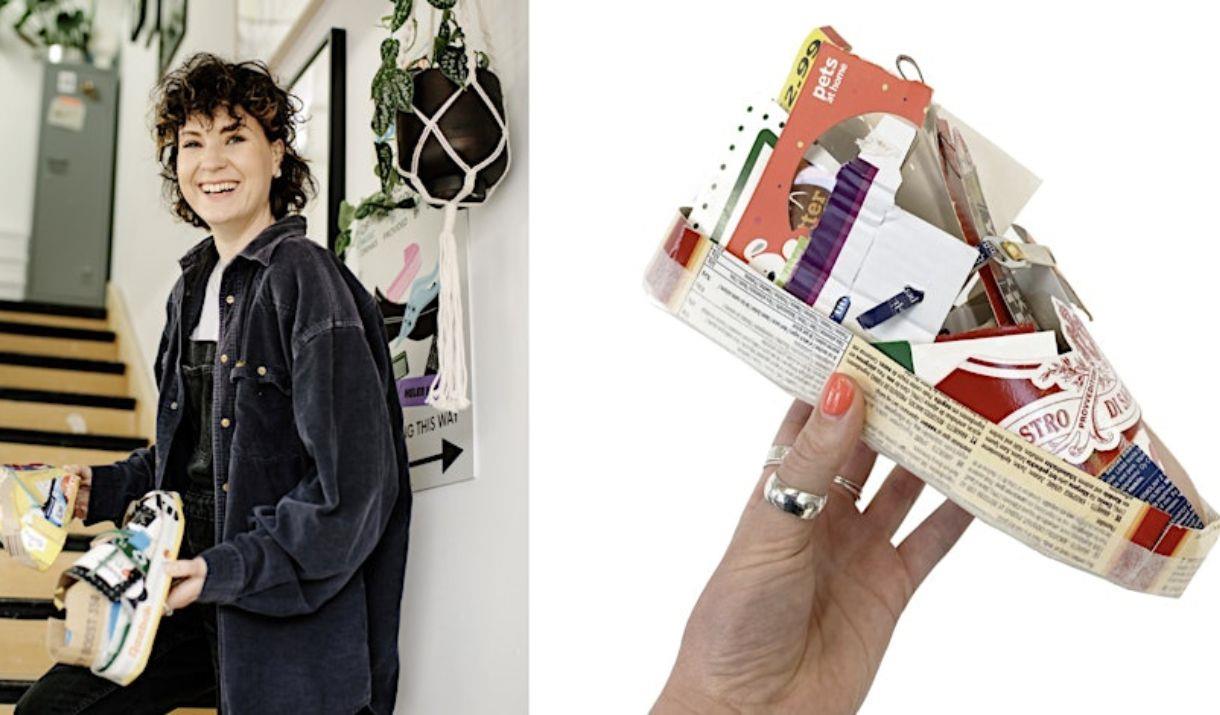 Create your own unique 3D shoe design with renowned artist Helen Kirkum in this hands-on workshop