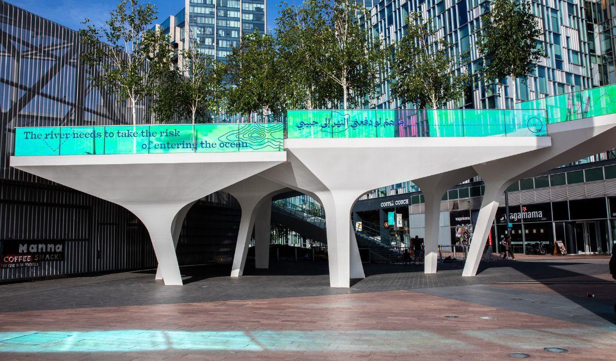 A River in Verse by Marwan Kaabour - Come along and see how the light refracts in the changing sunlight. It's one for the 'gram!