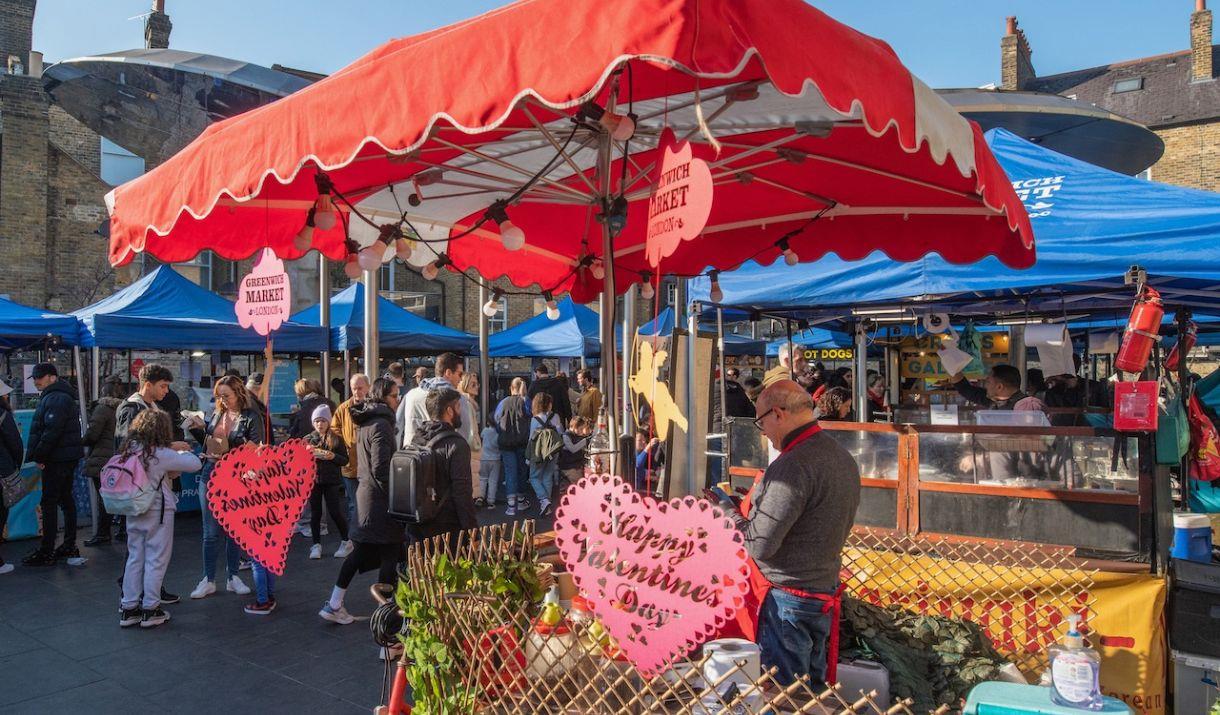 This February, come and celebrate Valentine’s Day at Greenwich Market