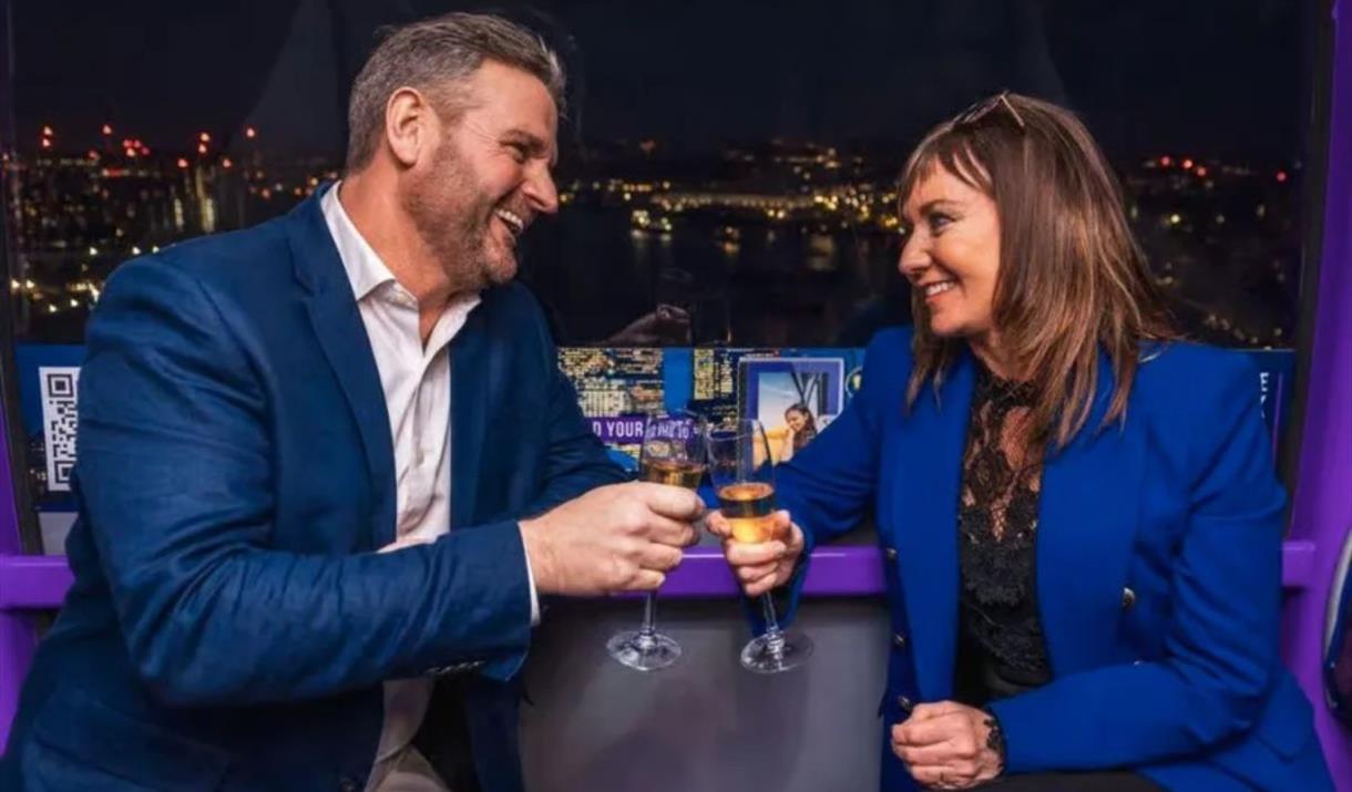 This Valentine's Day, soar 90M over the Thames on the IFS Cloud Cable Car!