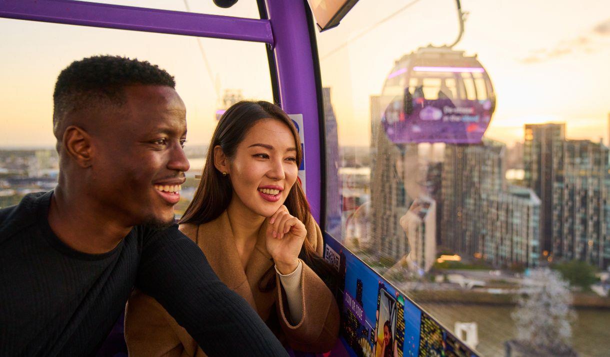 Take to the sky in style with IFS Cloud Cable Car for a special Valentine's experience!