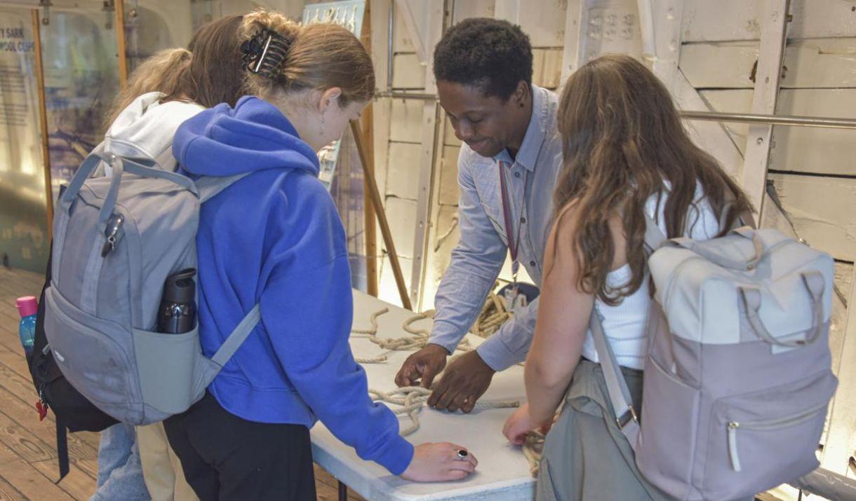 Celebrate World Knot Tying Day at Cutty Sark!