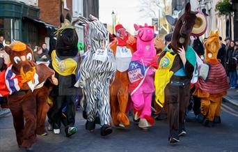 11th London Pantomime Horse Race 2024