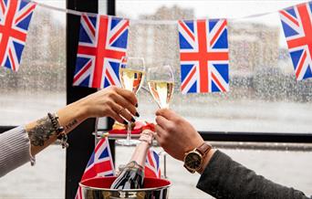 City Cruises has joined the King's Coronation party by giving its cruises a special Coronation twist
