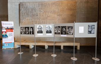 Photography Exhibition of '50 Faces of the Holy Land' at St Alfege Church, Greenwich