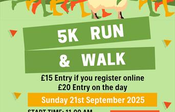 Don't miss your chance to explore the wonder of Woodlands Farm with the challenging 5K course around the fields of the farm