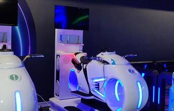 Virtual Reality Gaming and Experience on VR Bikes
