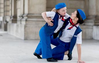 Brace yourself for a playful, yet poignant flight in this beautiful duet for Candoco Dance Company from New Art Club’s Tom Roden.