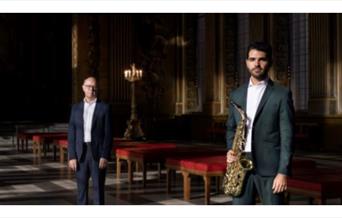 Enjoy live music in the chapel from rising star and talented saxophonist, Manu Brazo, and award-wining pianist, Bryan Evans MBE