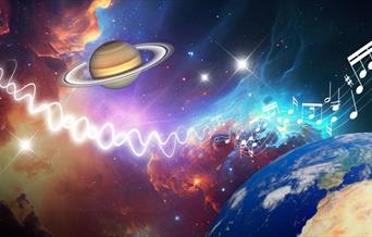 Experience the Solar System like never before by travelling on a spacecraft that can turn the objects in space into sounds!