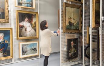 This state-of-the-art facility is home to the Royal Museums Greenwich stored collections and conservation studios