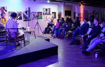 Celebration of Black History Month with a very special panel discussion with Black creatives