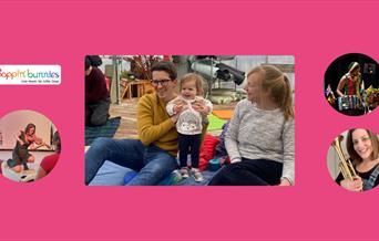 An award winning interactive music show for babies, toddlers & families!