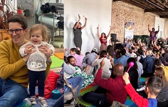 An interactive music show for babies, toddlers & families!