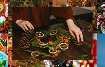 Christmas crafts, cookies and decorations