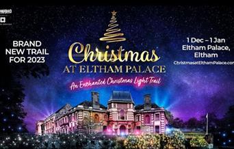 Explore a magical world of illumination, sound and colour at Eltham Palace and Gardens