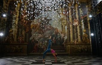 Let your mind and body be illuminated with an energising Mandala Vinyasa yoga practice in the calm serenity of the Painted Hall, featuring the stunnin